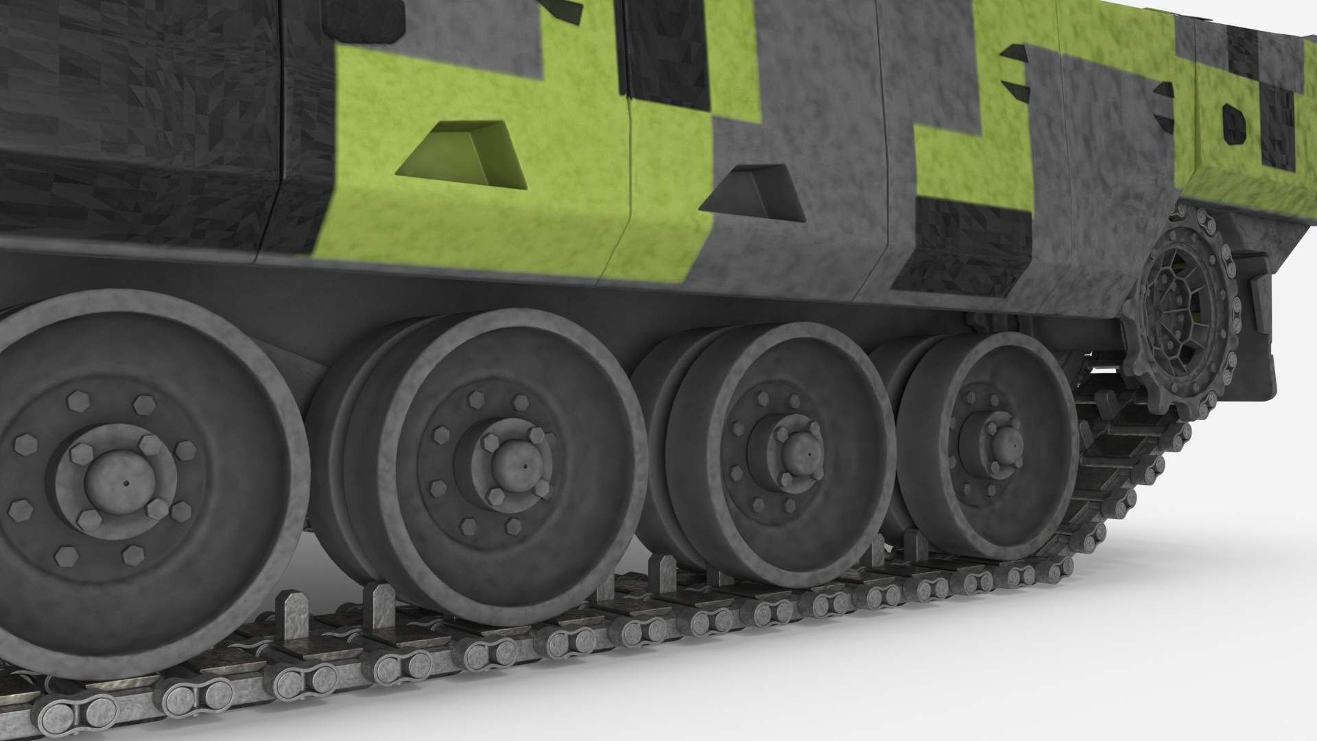 3D Rheinmetall Panther KF51 Main Battle Tank