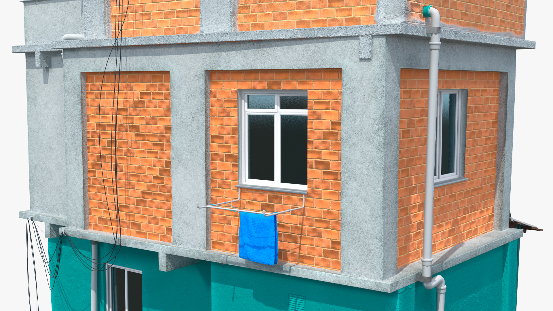 3D Favela House New