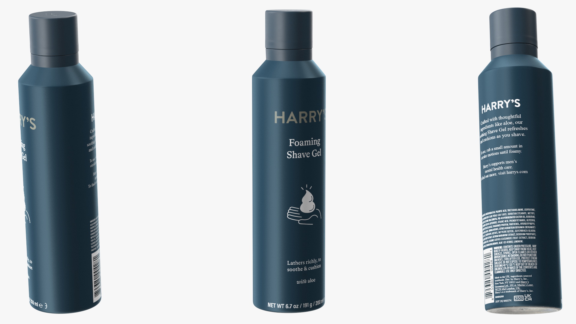 Shaving Cream Harry 3D model