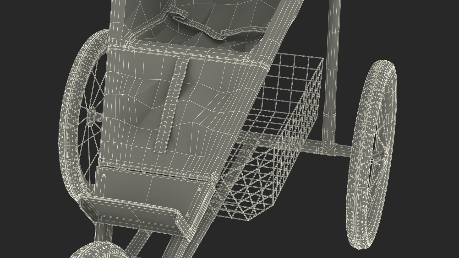 3D Running Stroller