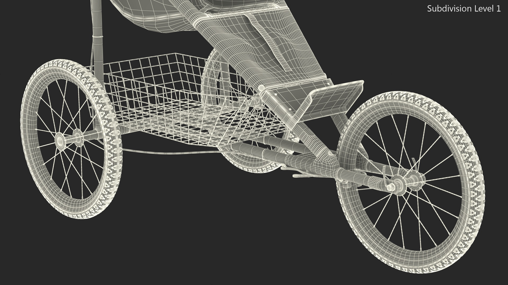 3D Running Stroller