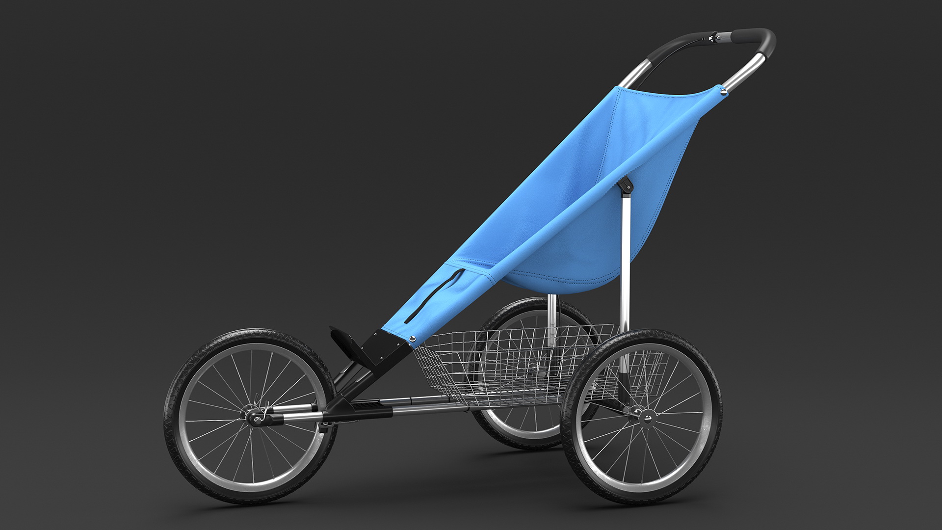3D Running Stroller