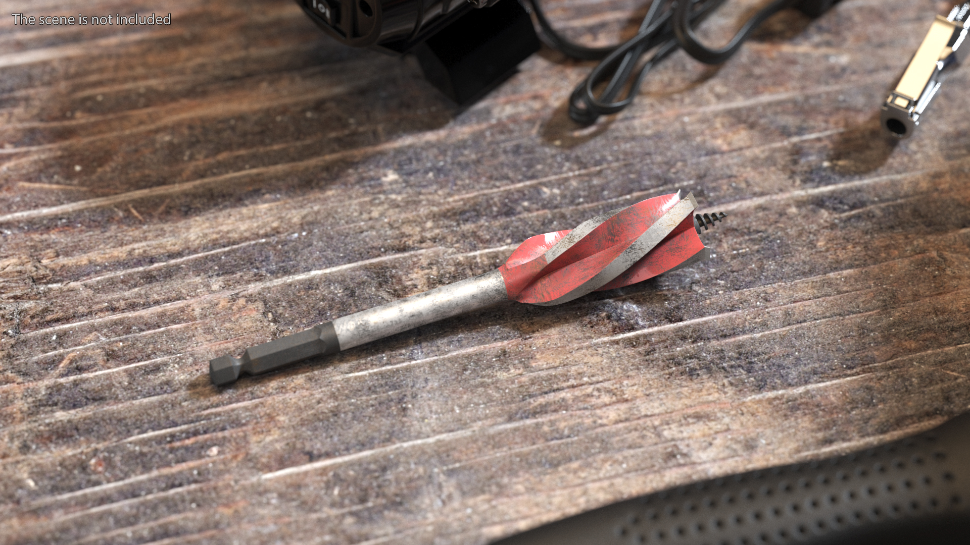 3D Tri Flute Wood Drill Bit Old model
