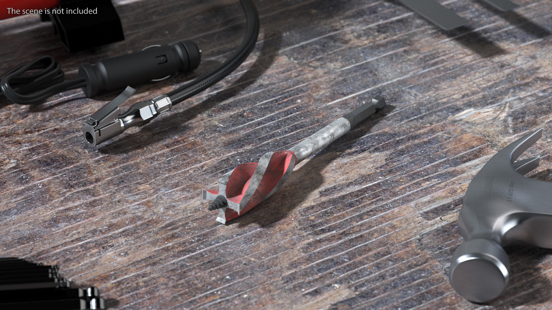 3D Tri Flute Wood Drill Bit Old model