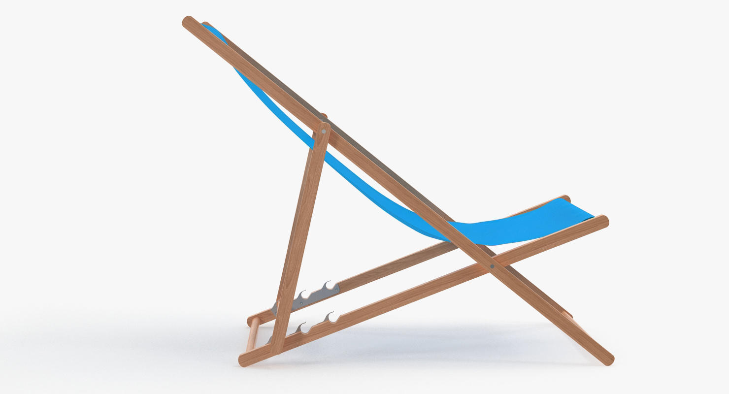 3D model Sling or Beach Chair