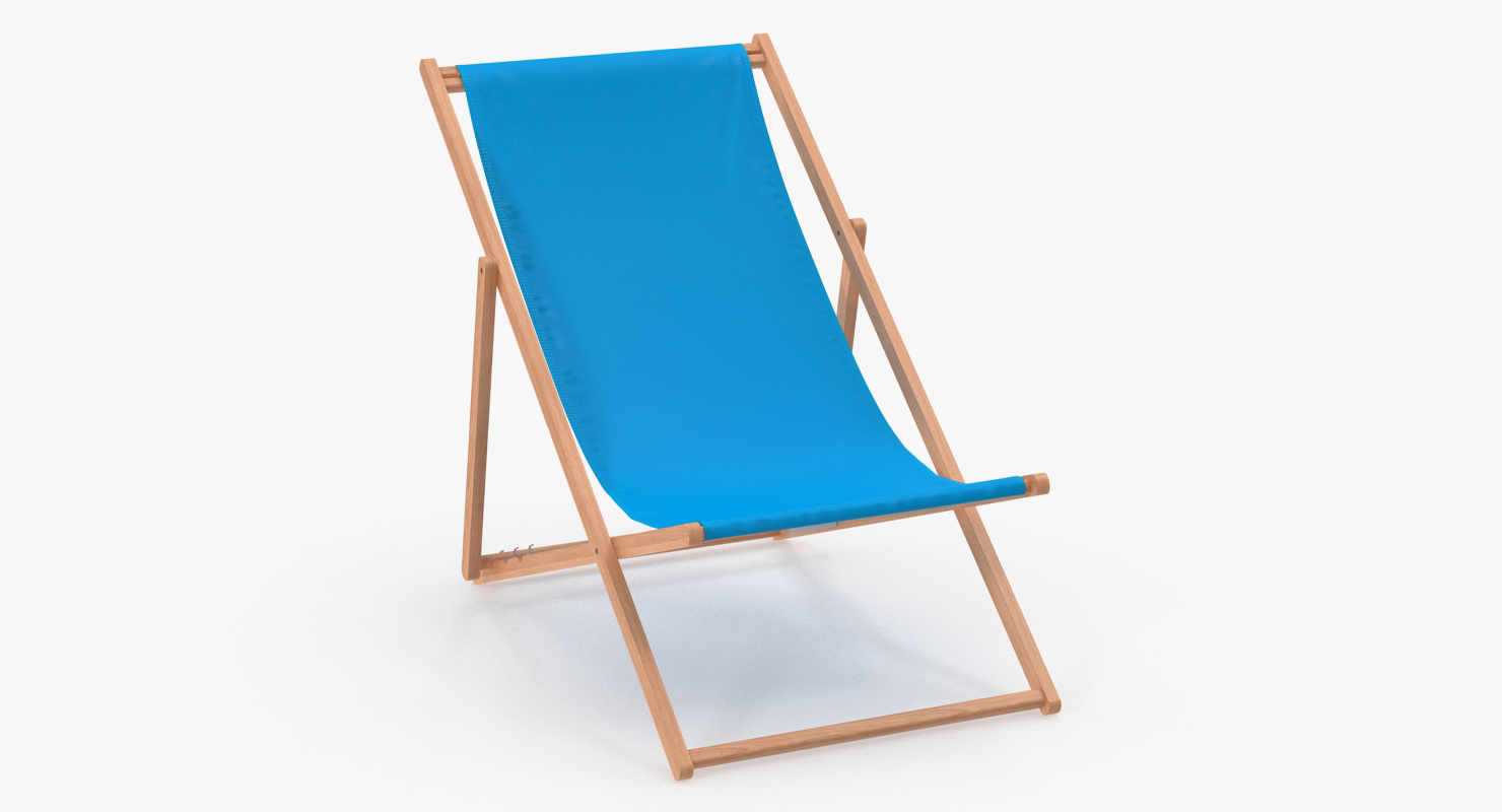 3D model Sling or Beach Chair
