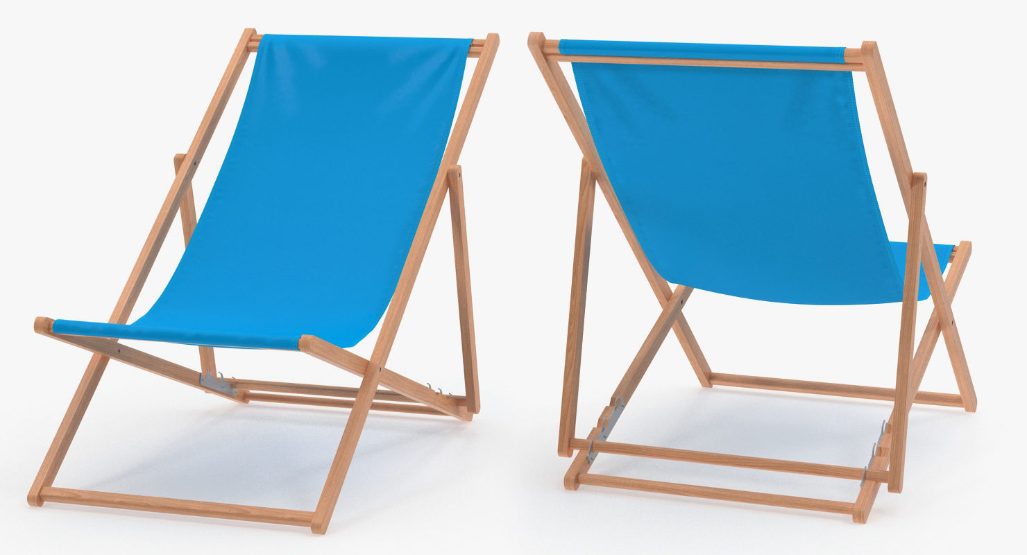 3D model Sling or Beach Chair