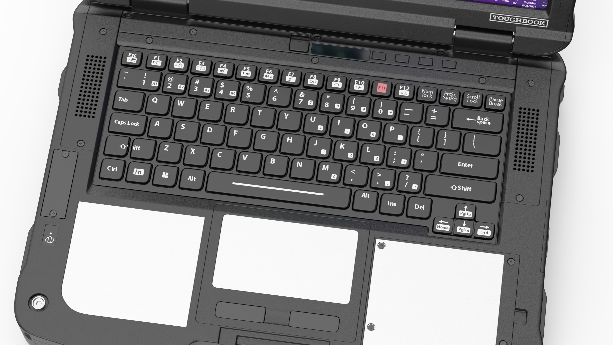 3D model Panasonic Toughbook-40 Shockproof Laptop
