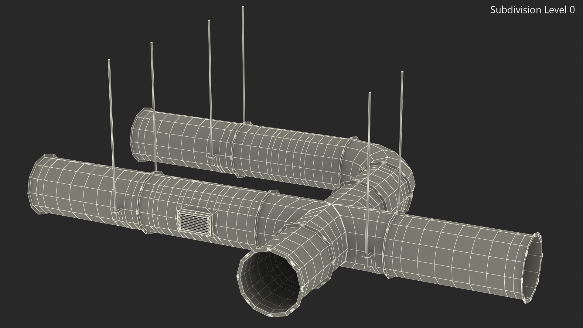 3D Aluminium Air Conditioning Duct