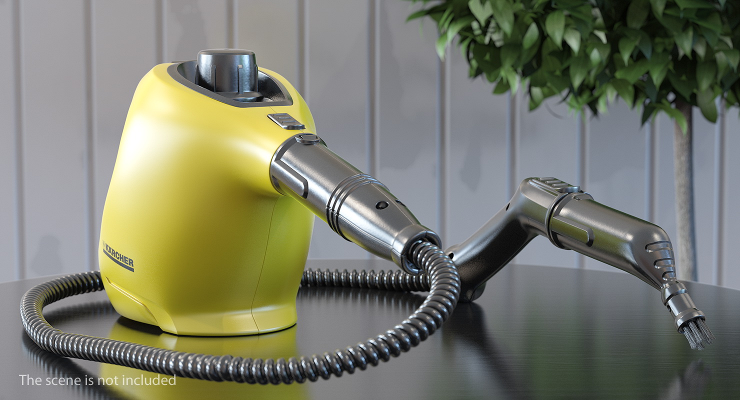 3D Handheld Steam Cleaner with Extension Hose Spray Nozzle Karcher model