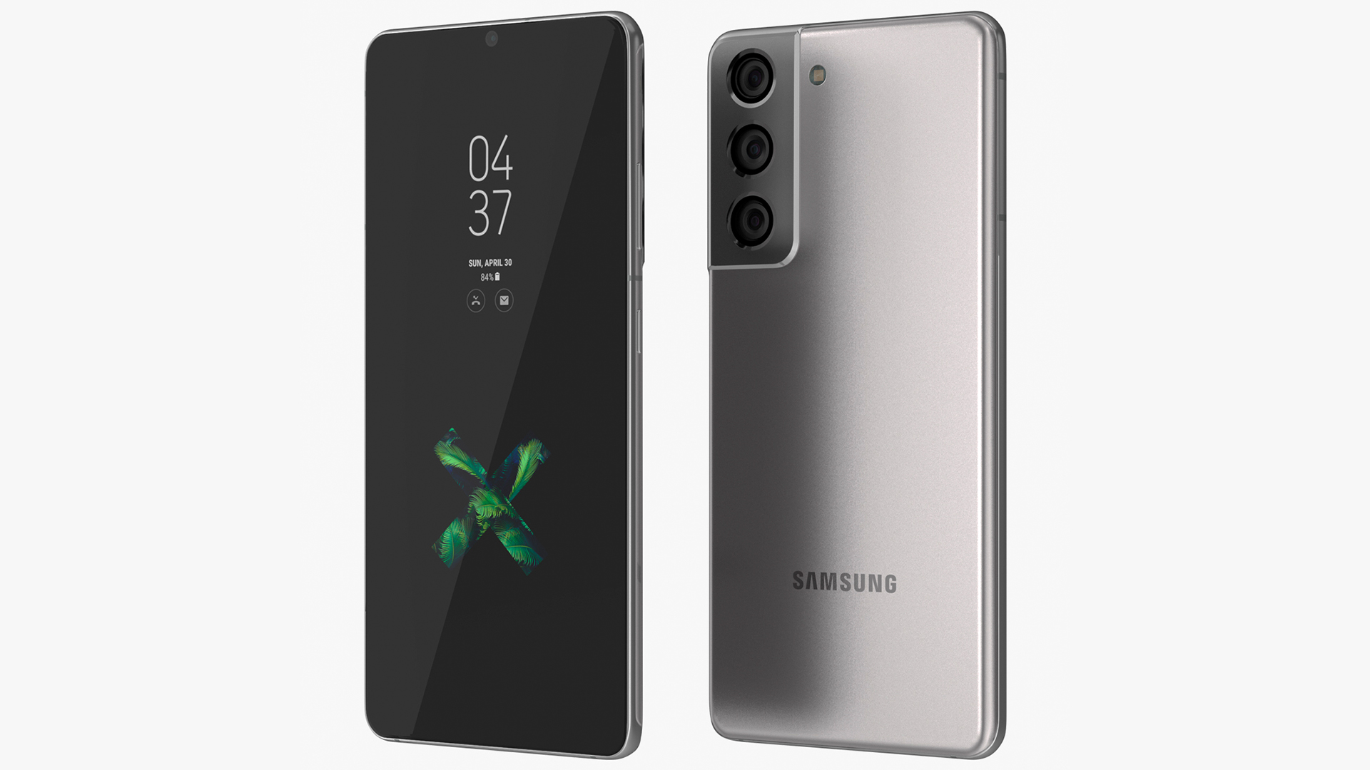 3D Samsung Galaxy S21 5g Phantom Silver