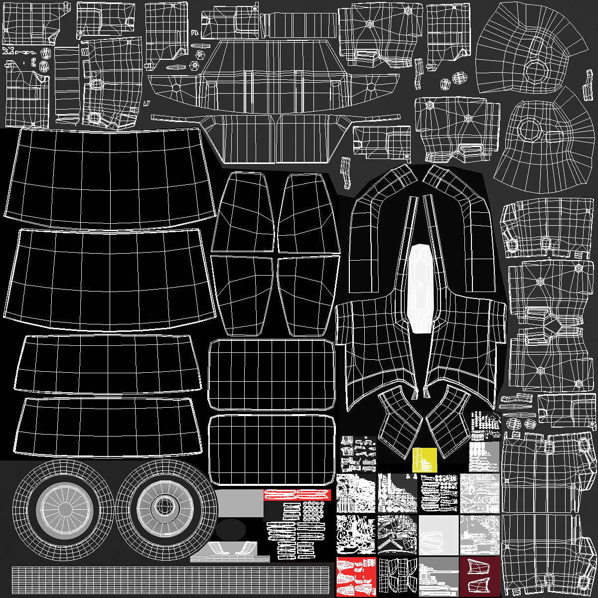 3D Full Size SUV 2022 model