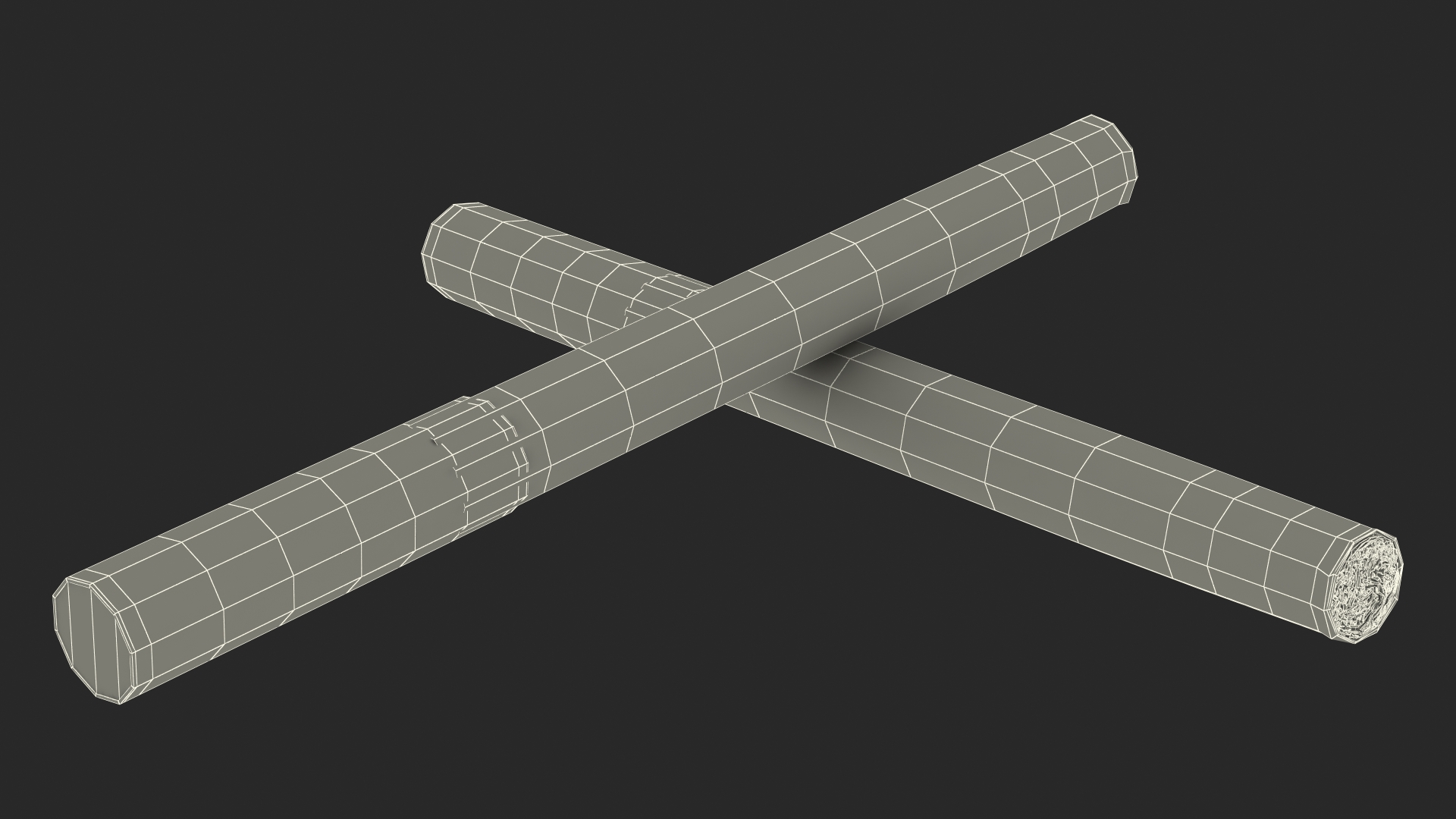 3D model Lighted Cigar with Filter