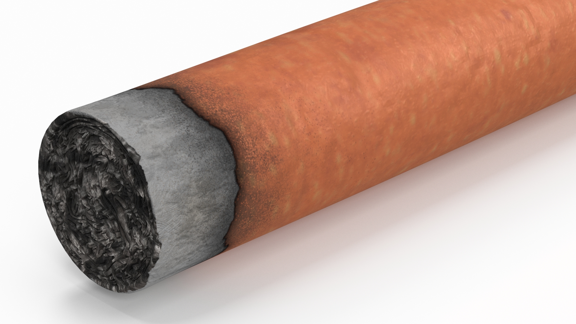 3D model Lighted Cigar with Filter