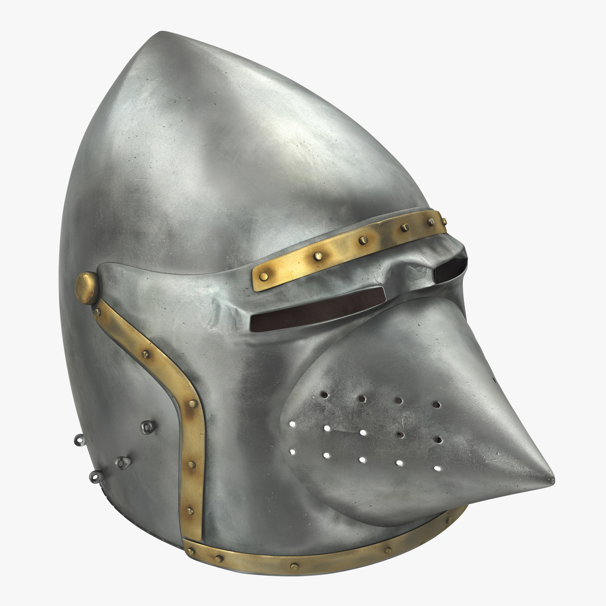 Houndskull Bascinet Helmet