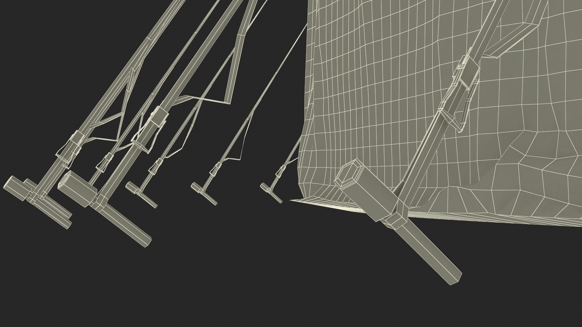 3D Circus Tent of Entertainment model