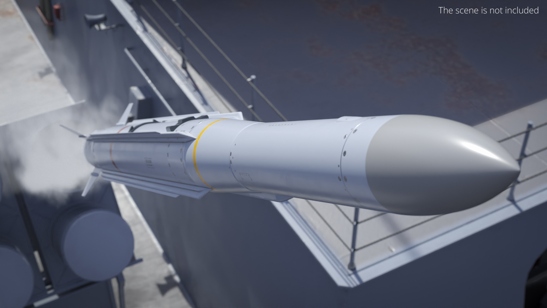 Naval Guided Defense Missile, view 4