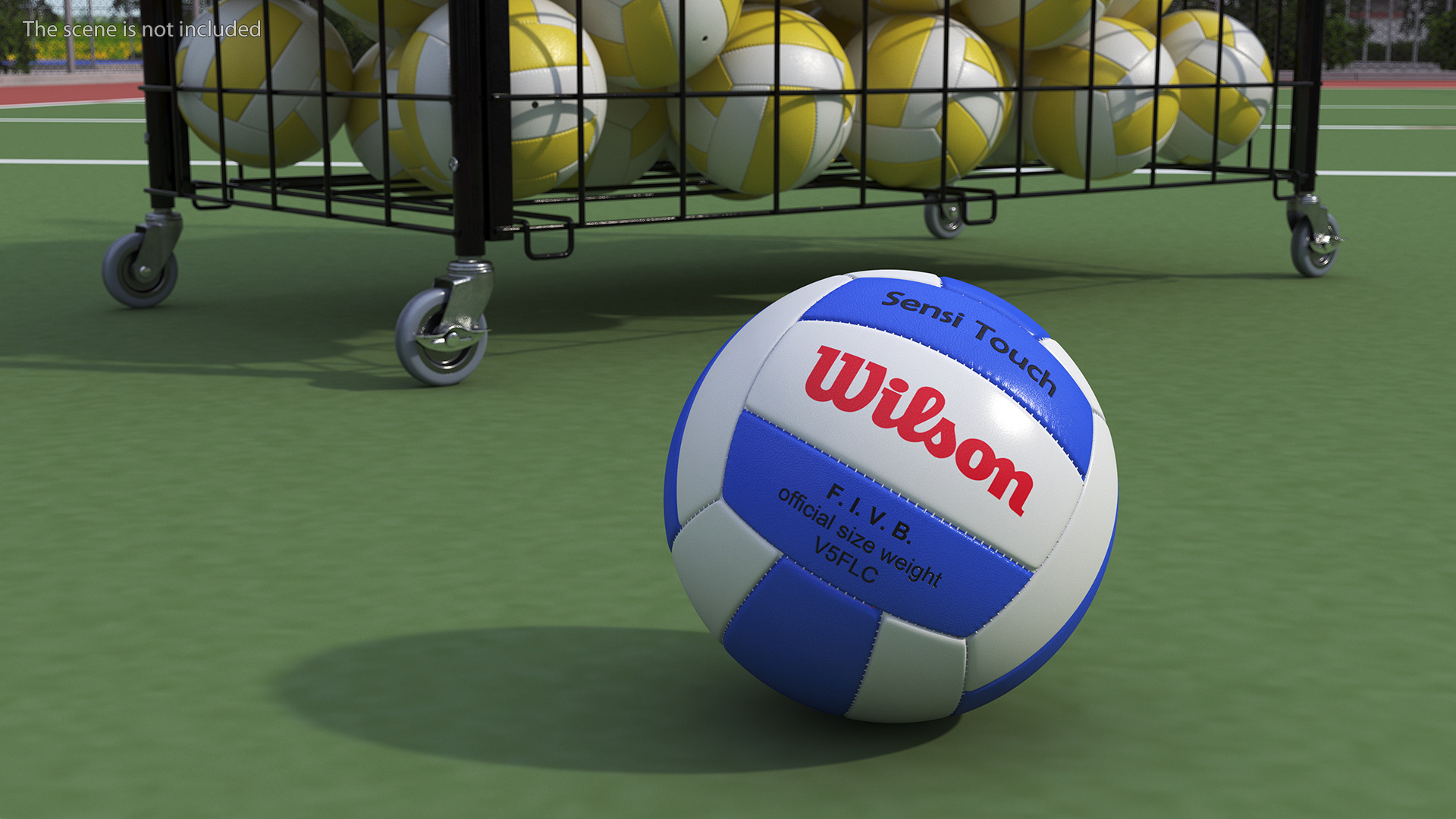 3D model Wilson Soft Play Outdoor Volleyball