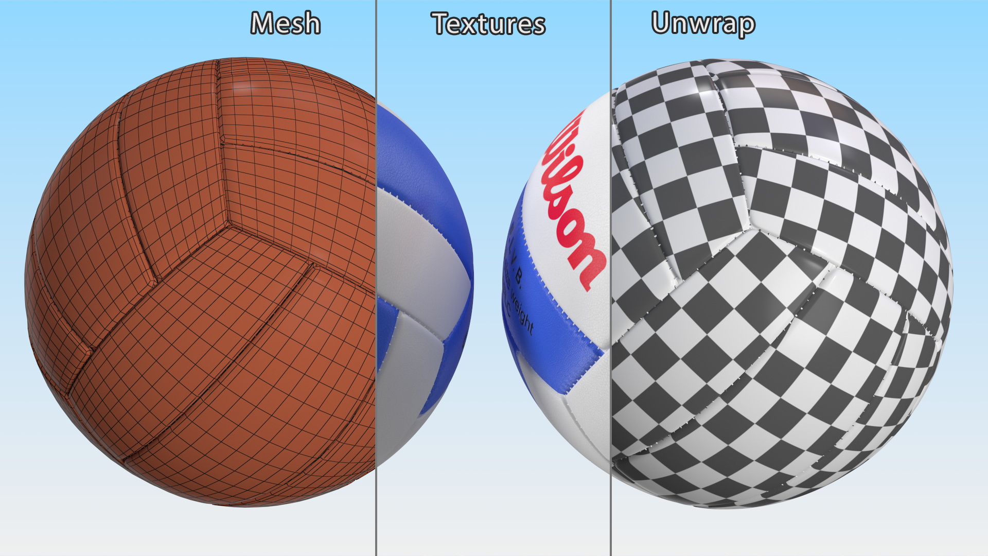 3D model Wilson Soft Play Outdoor Volleyball