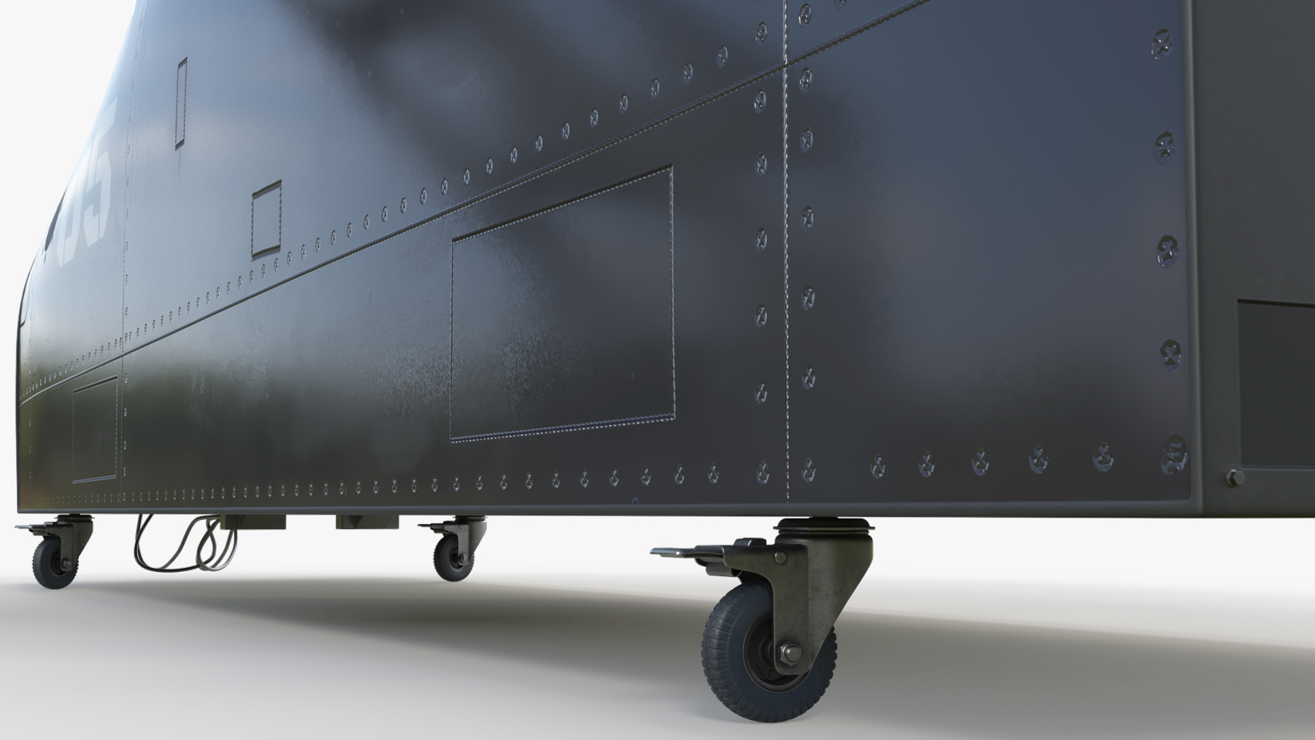 Aircraft Cockpit Trainer with Stairs, view 12