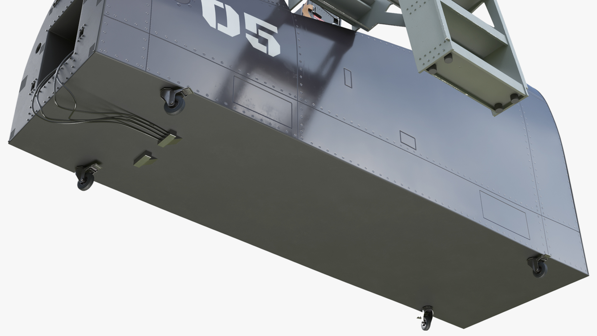 Aircraft Cockpit Trainer with Stairs, view 9