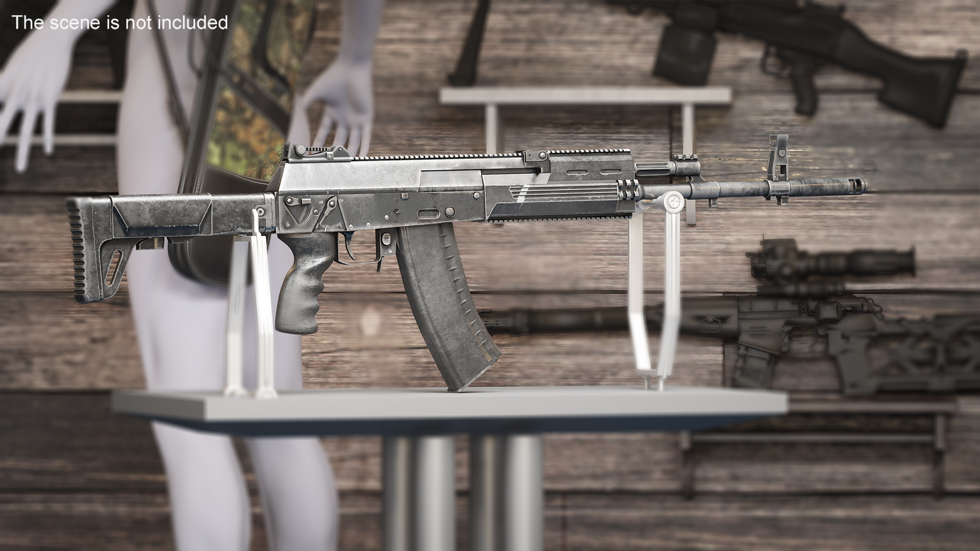 3D Kalashnikov AK-12 2011 Old