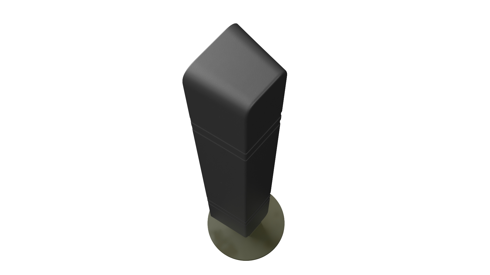 3D Vertical LED Light Bar Switched Off for 3D Print model