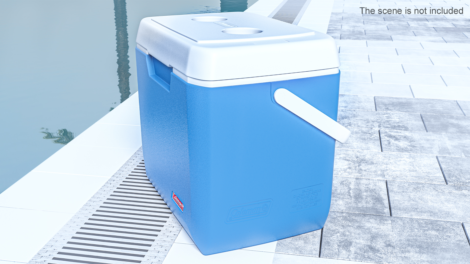 3D 28 QT Portable Cooler Coleman Xtreme Blue