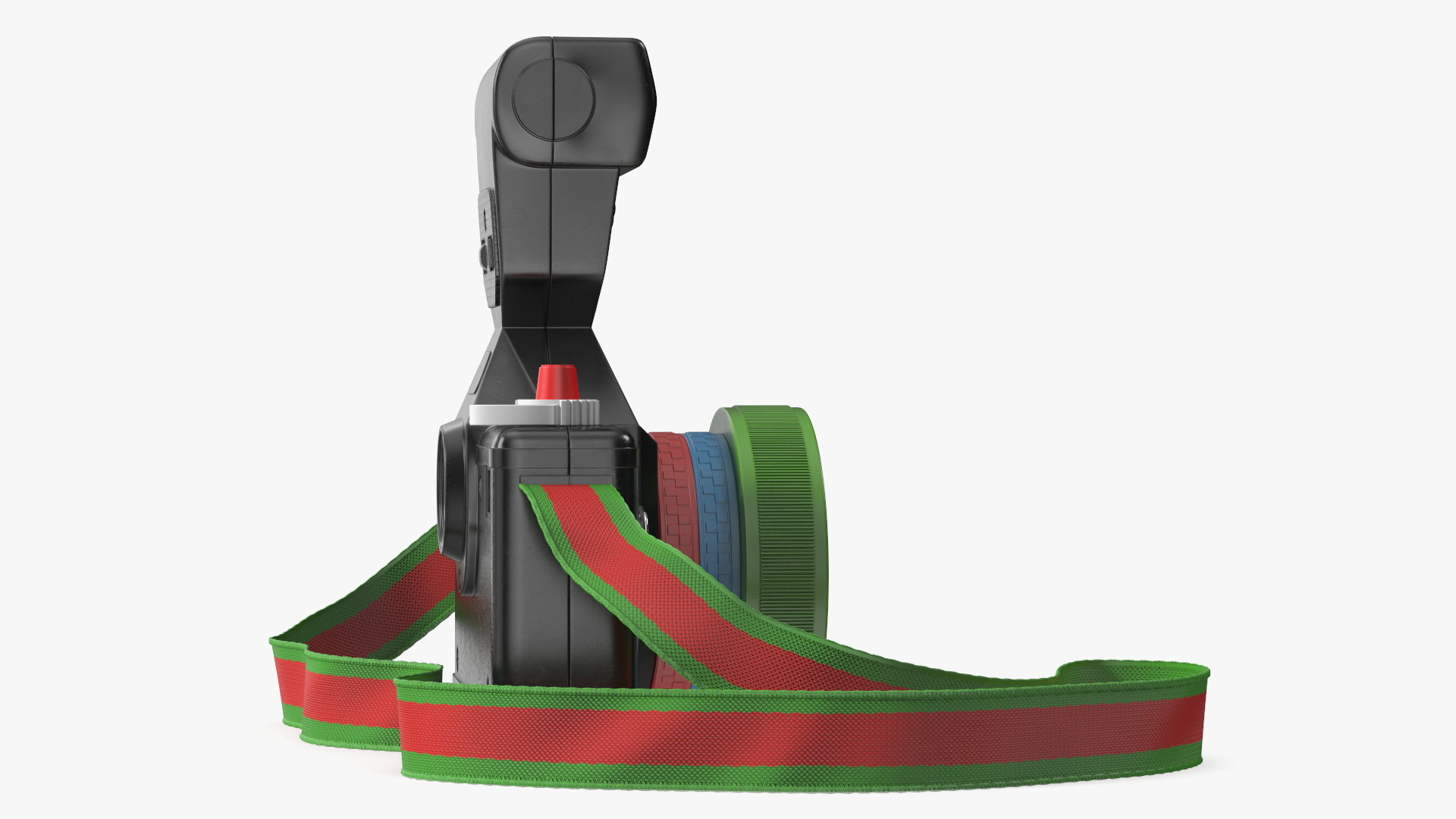 3D Toy Camera with Flash