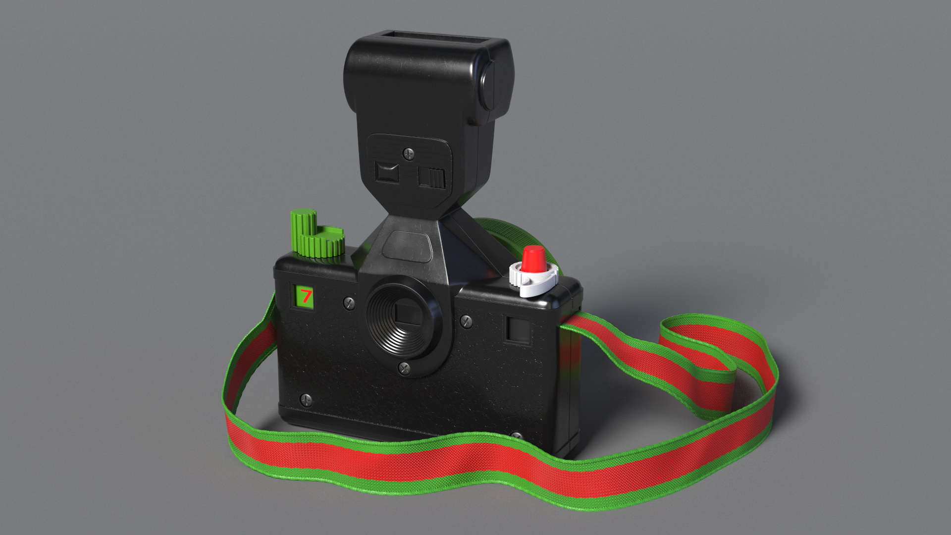 3D Toy Camera with Flash