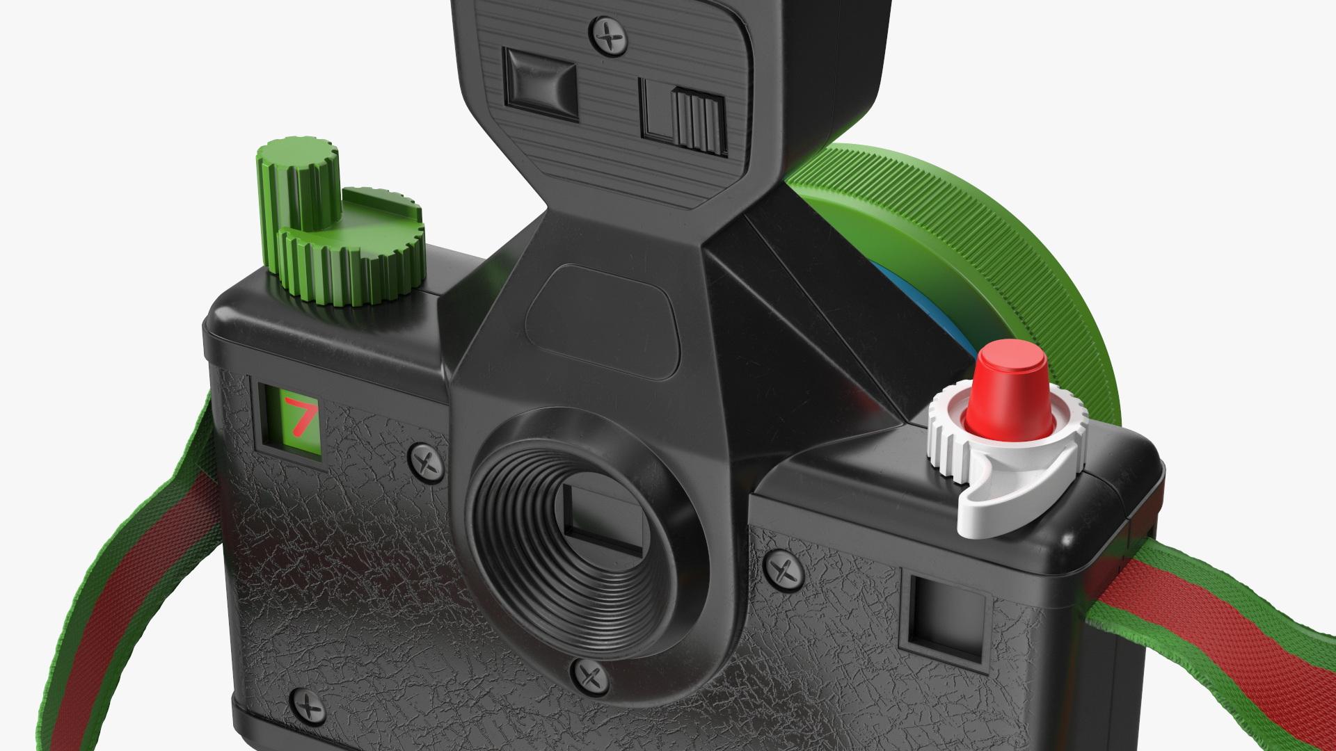 3D Toy Camera with Flash