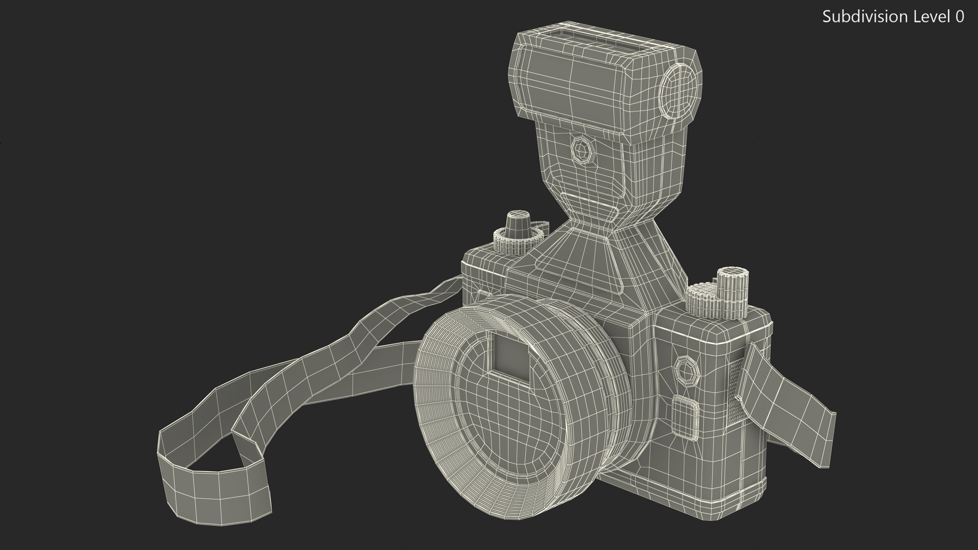 3D Toy Camera with Flash