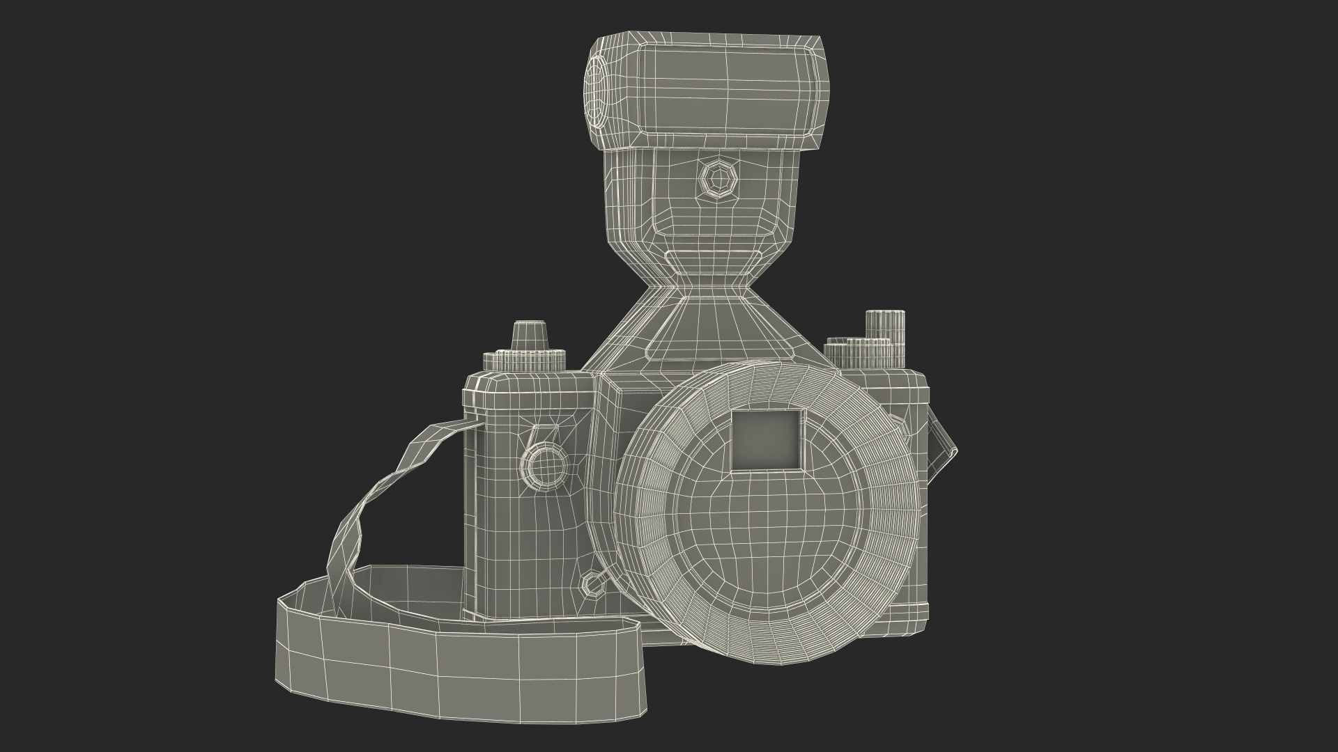 3D Toy Camera with Flash
