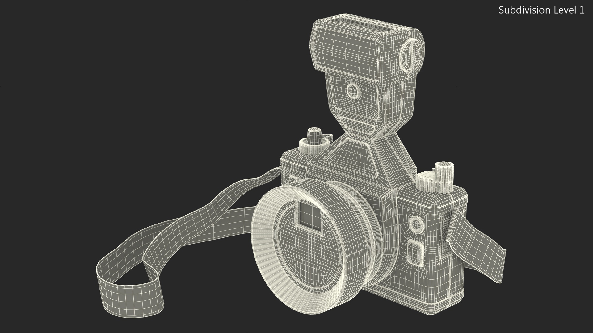 3D Toy Camera with Flash