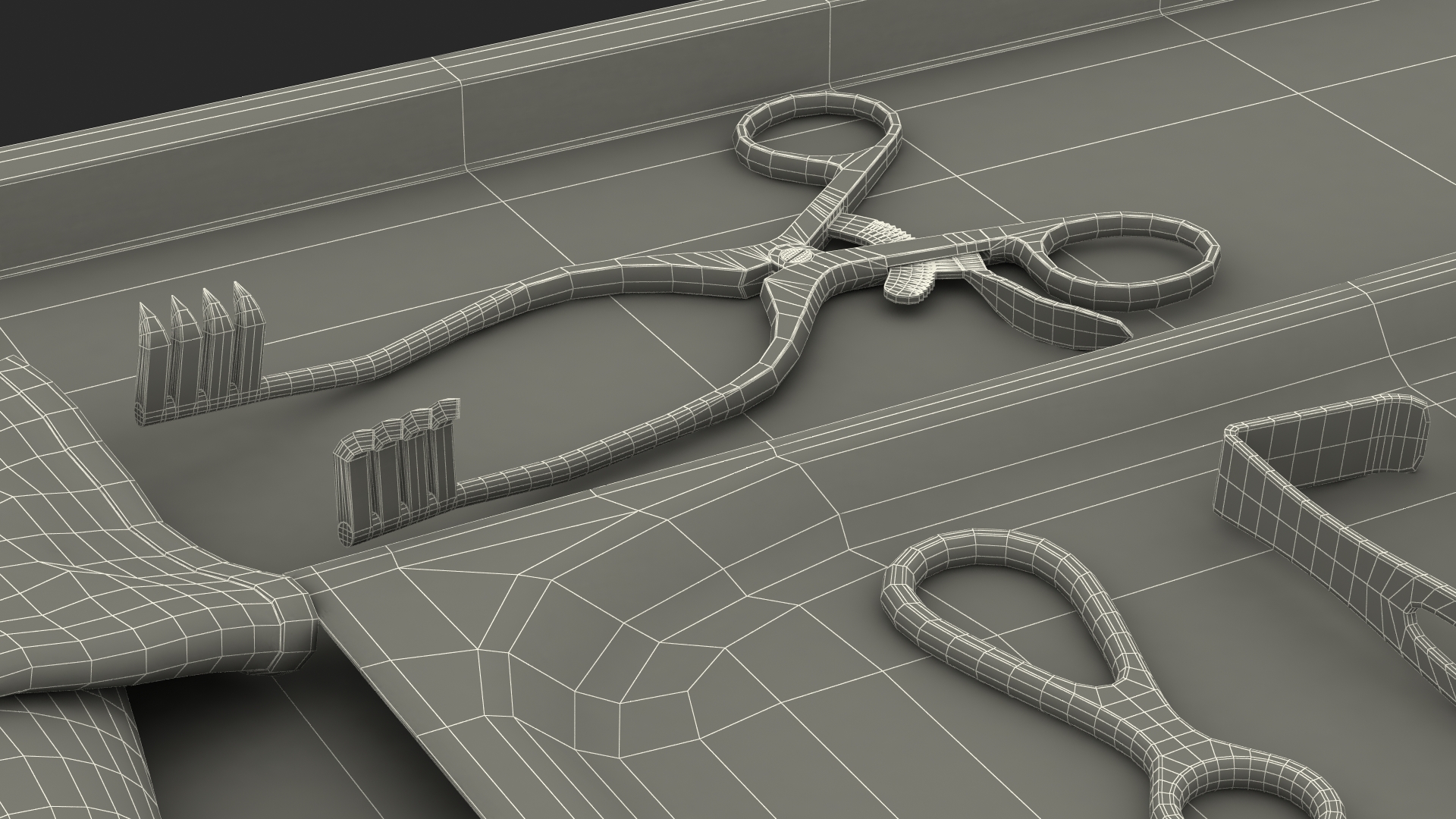3D Surgical Trolley and Retractors