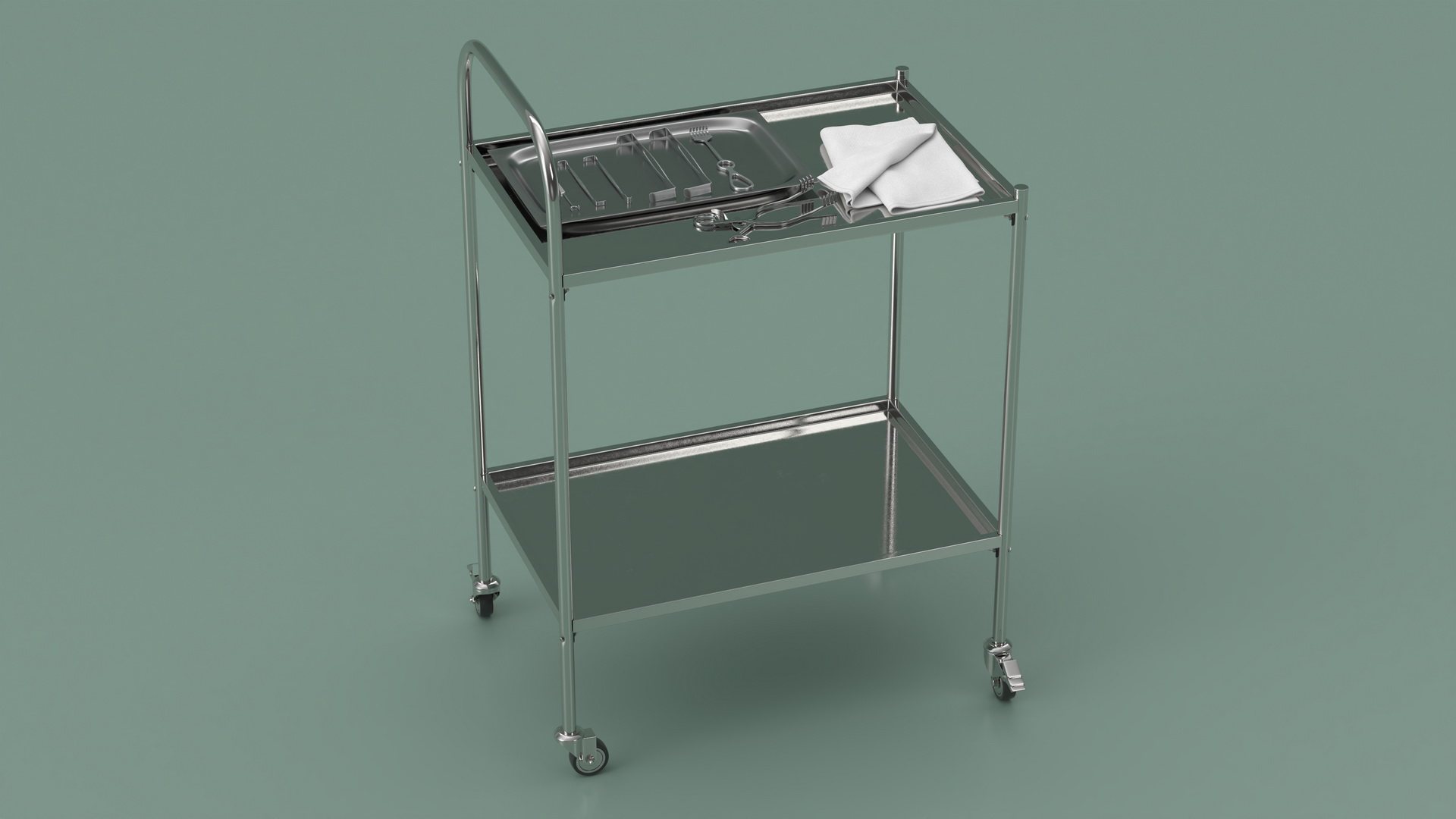 3D Surgical Trolley and Retractors