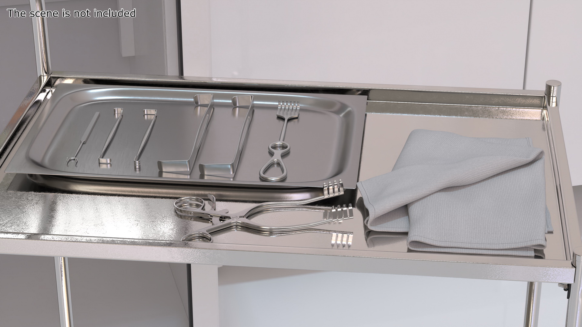 3D Surgical Trolley and Retractors