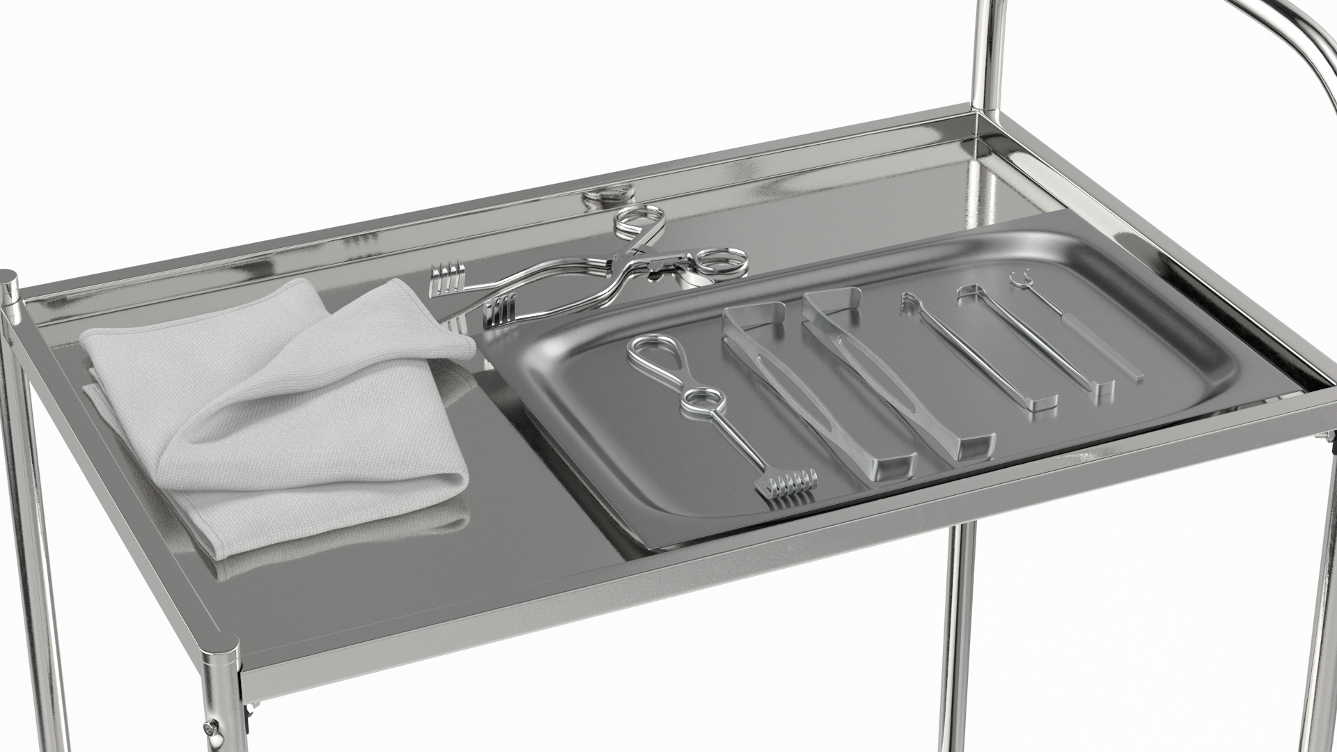 3D Surgical Trolley and Retractors