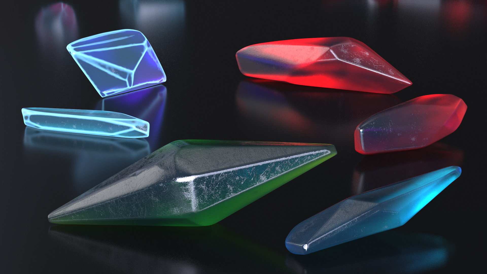Fantasy Mana Crystal Set, view 7