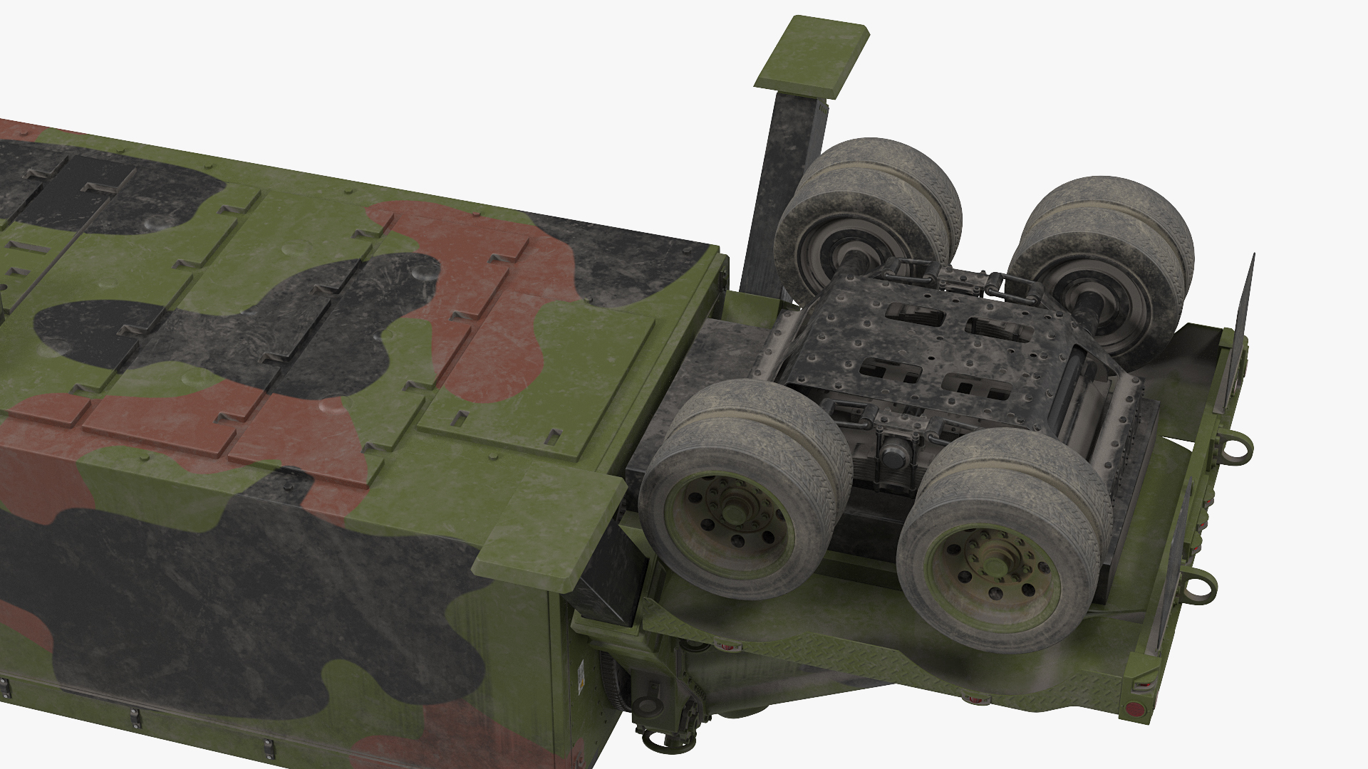 3D Deployed Camouflage TPY 2 Radar