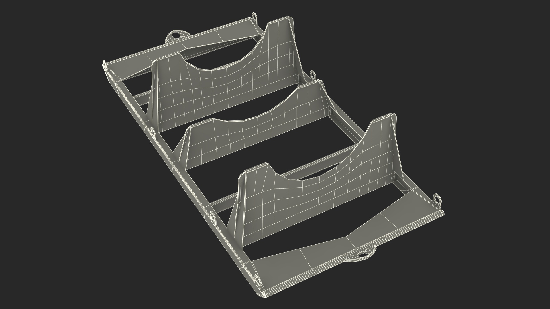 3D Shipping Pallet for Atomic Bomb