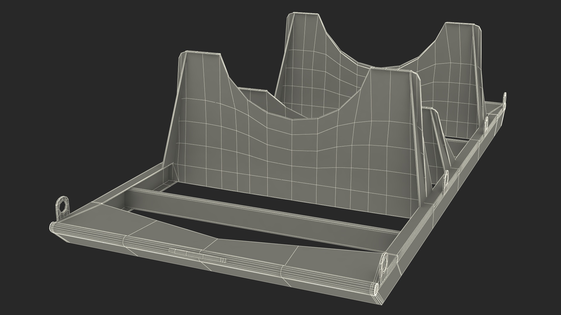 3D Shipping Pallet for Atomic Bomb