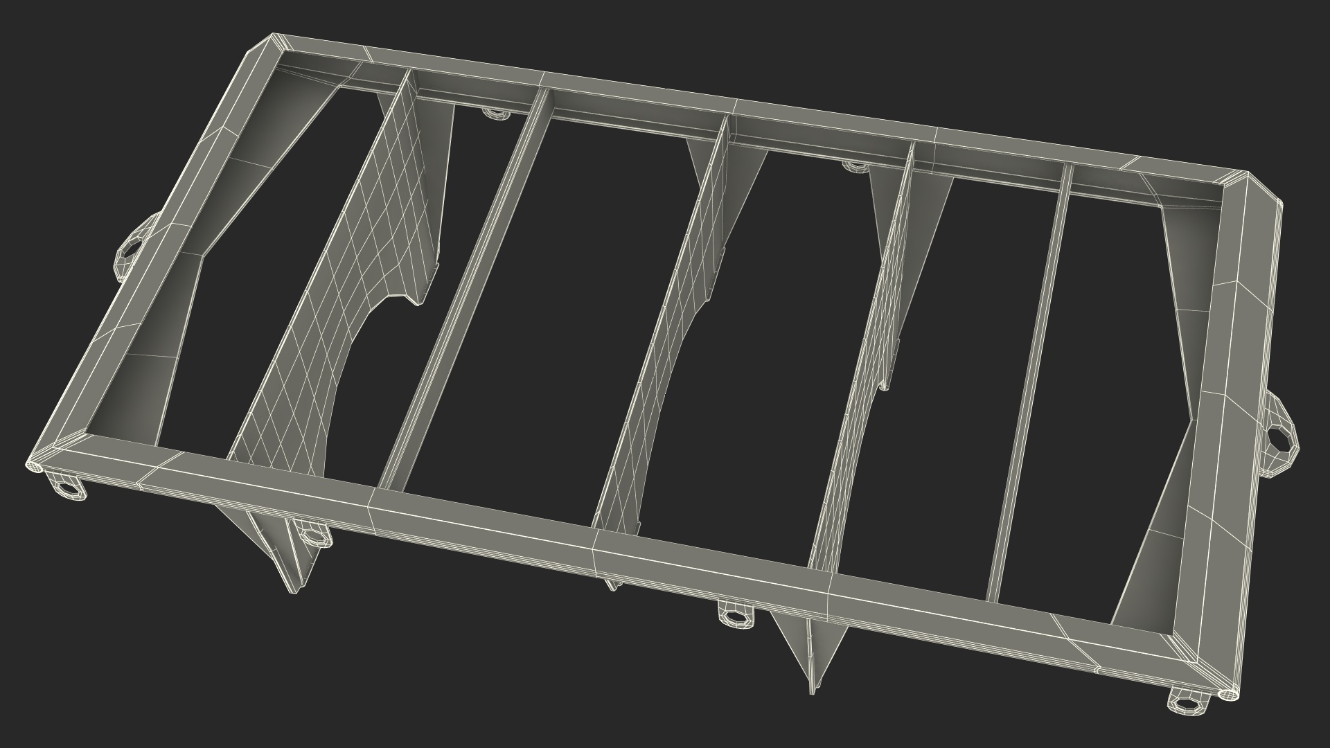 3D Shipping Pallet for Atomic Bomb