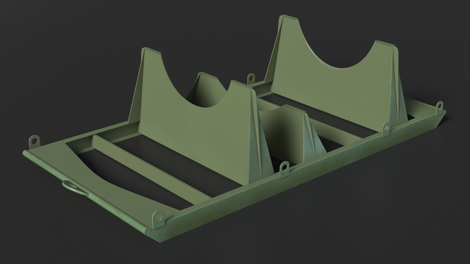 3D Shipping Pallet for Atomic Bomb
