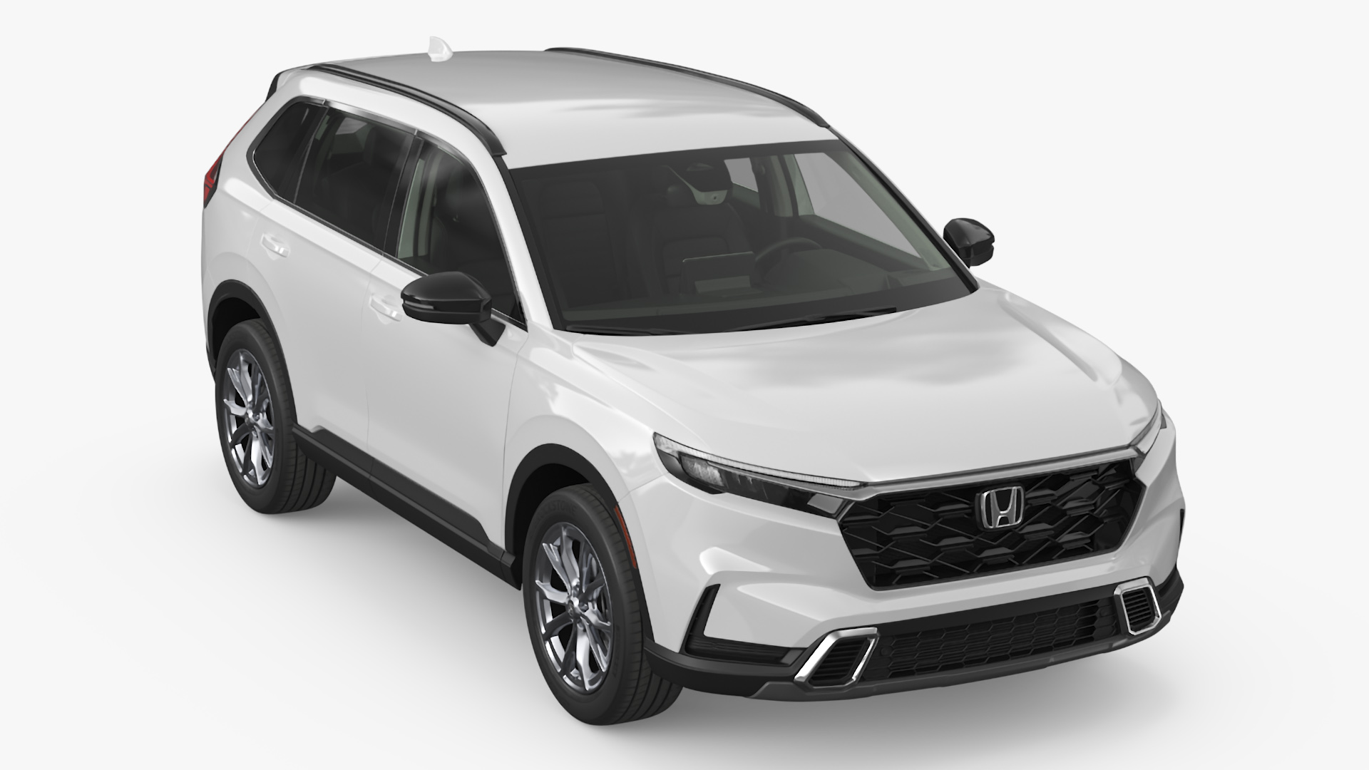 3D 2025 Honda CR-V White