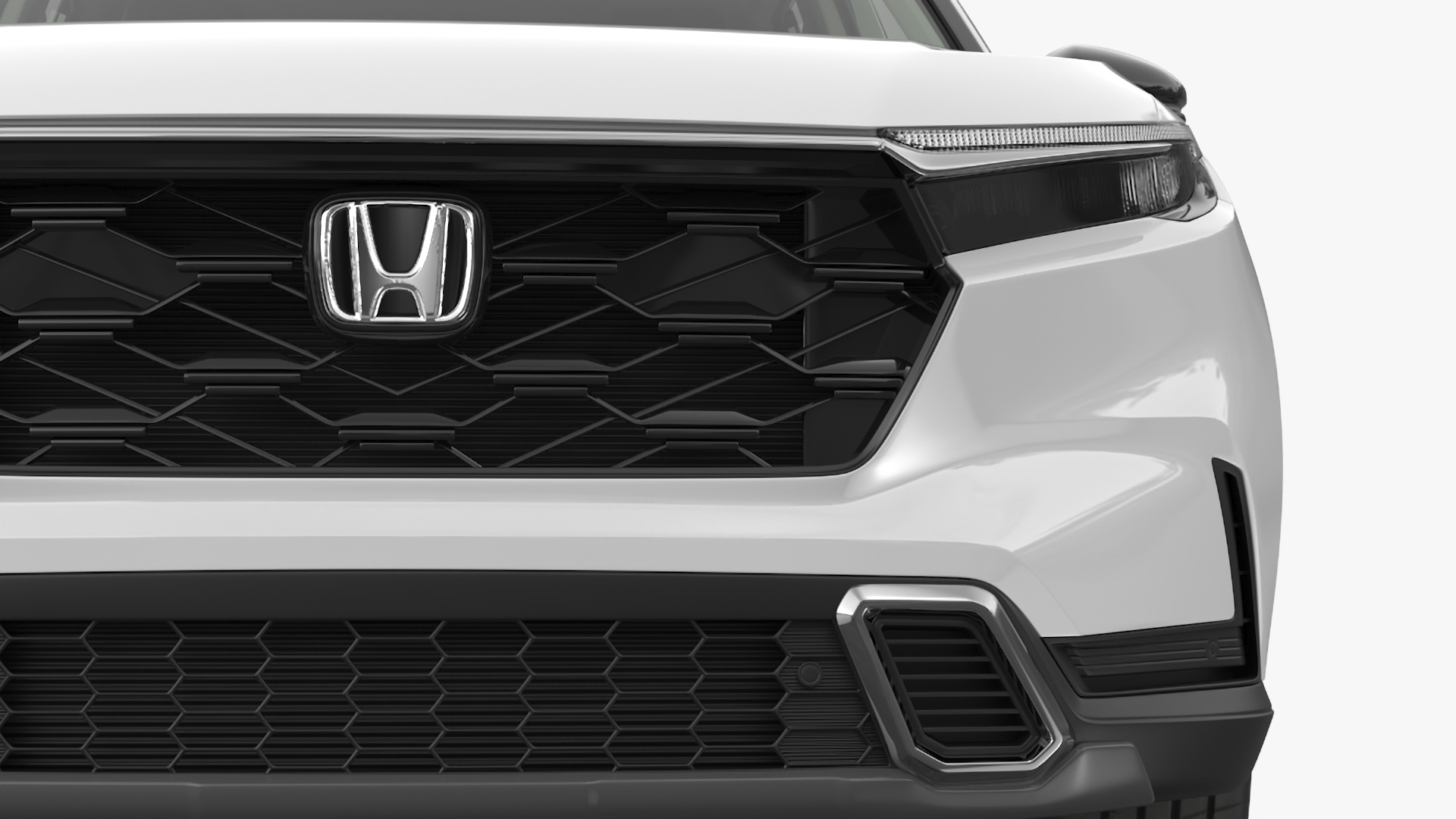 3D 2025 Honda CR-V White