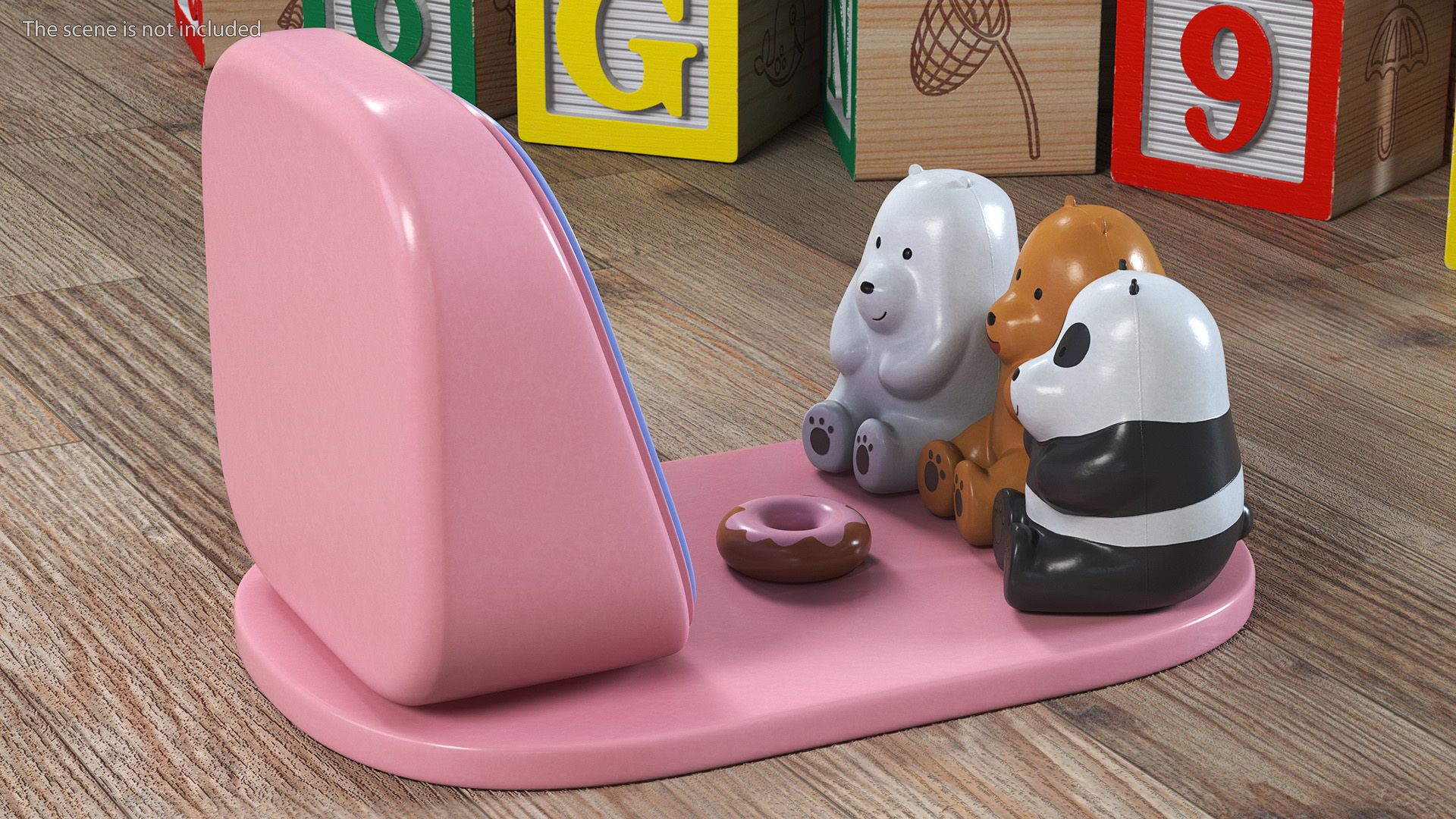 Phone Holder We Bare Bears Unbearably Cute 3D