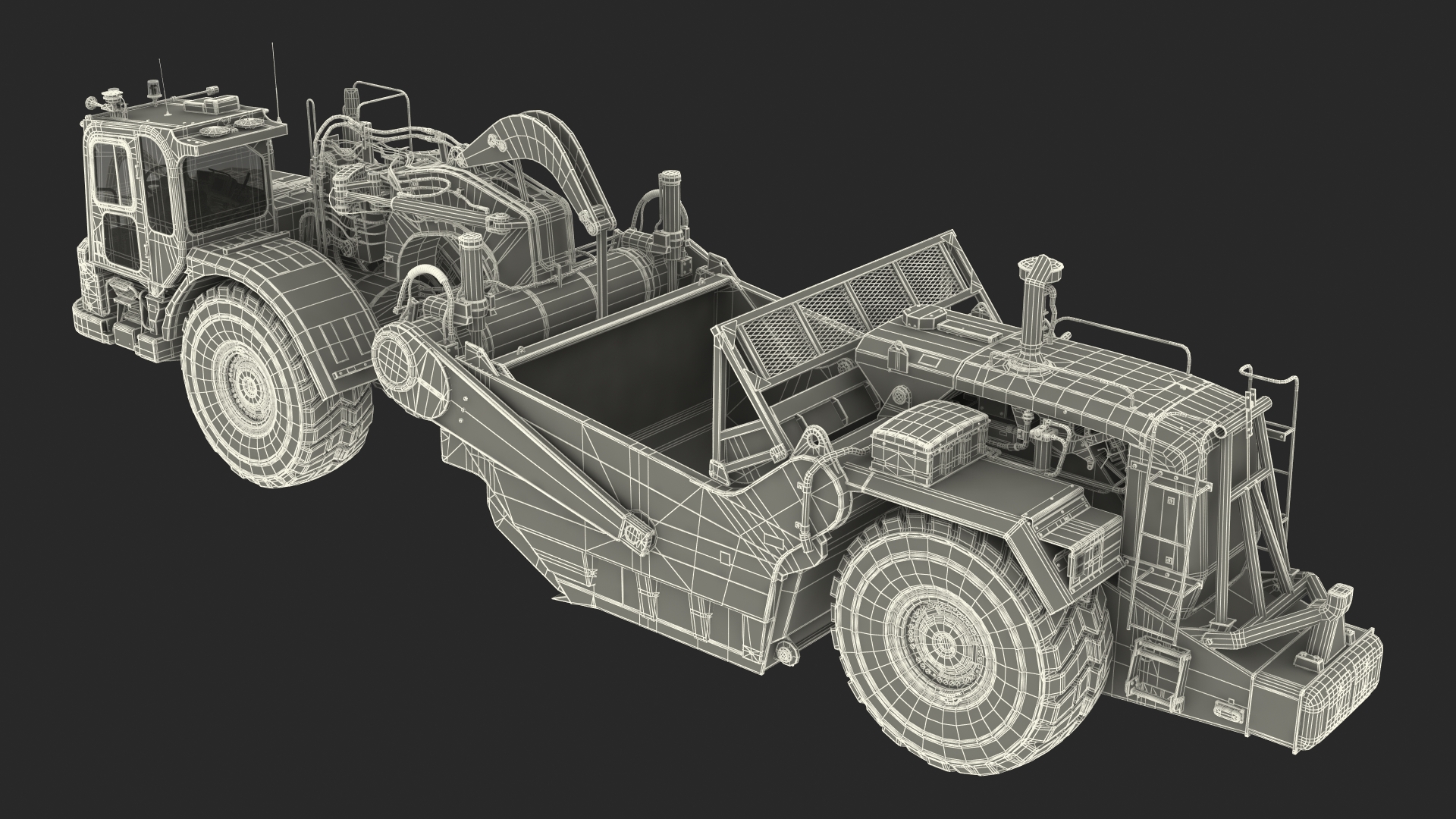 Generic Scraper Rigged 3D