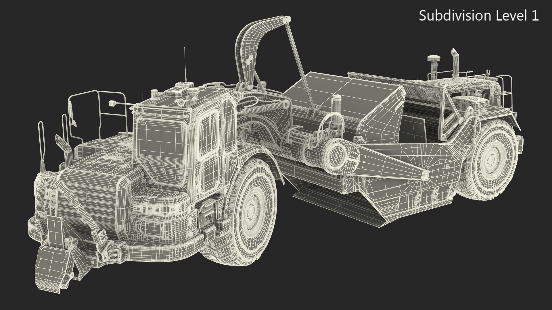 Generic Scraper Rigged 3D