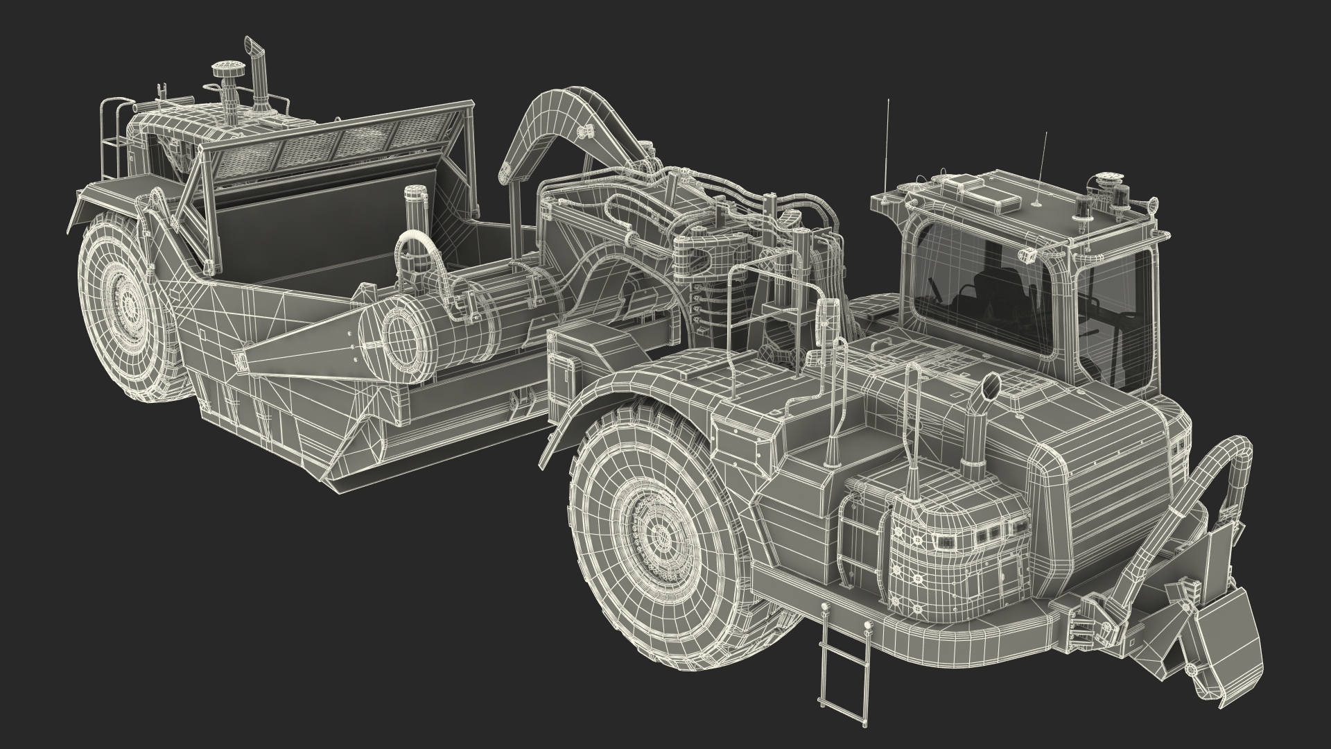 Generic Scraper Rigged 3D